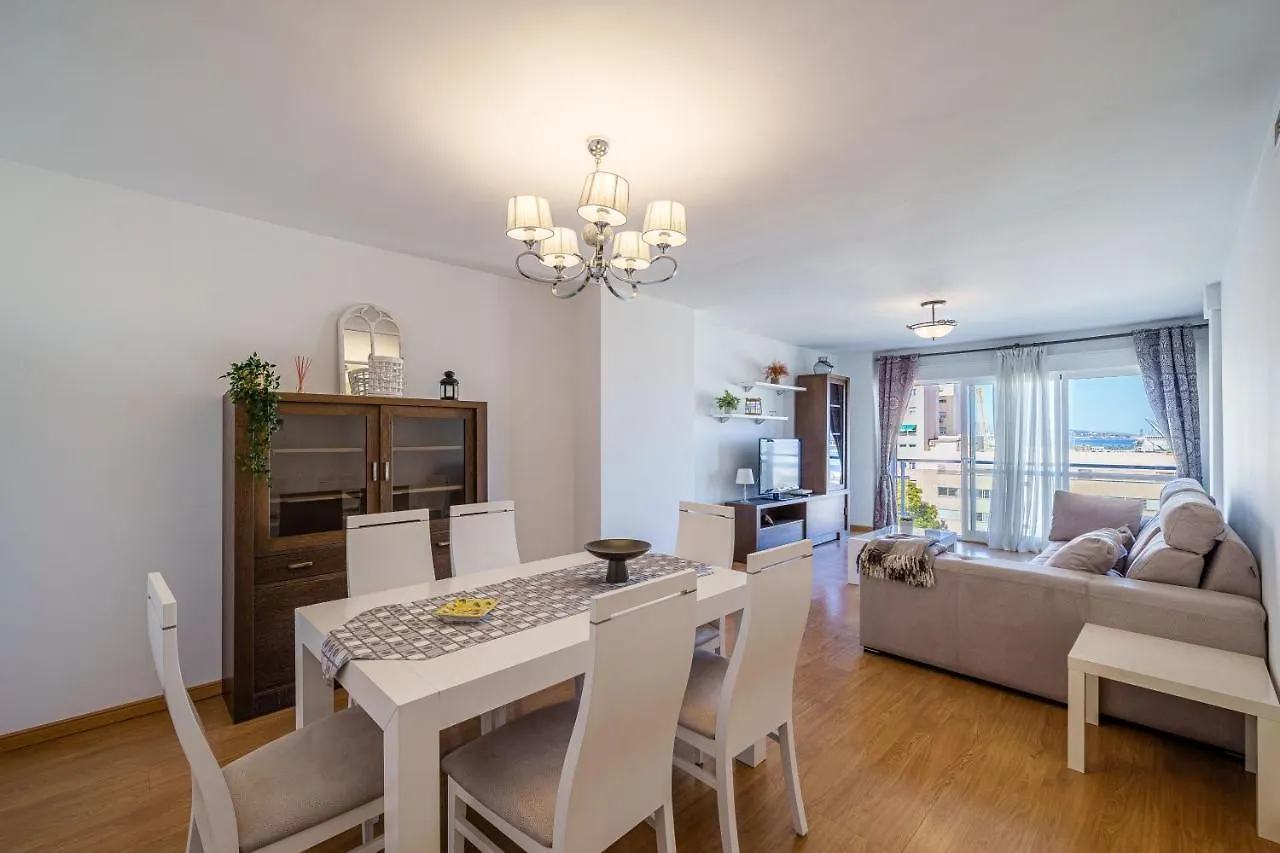 Soho & Sea Views -Parking Apartment Malaga